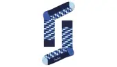 Happy Socks Filled Optic Sock Unisex - Socks Happy Socks - Blue - FIO01-6050-4-7 - Size: 4-7