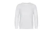 By Garment Makers The Organic Waffle Knit Men - Hoodies and Sweatshirts By Garment Makers - White - GM111201-1006-L - Size: L