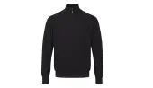 By Garment Makers Theo Half Zip Men - Hoodies and Sweatshirts By Garment Makers - Black - GM131204-3176-M - Size: M