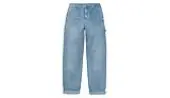 Carhartt WIP W' Pierce Pant Blue (Light Stone Washed) Women - Pants Carhartt WIP - Blue - I025268_01_47-30 - Size: 30