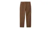 Carhartt WIP Single Knee Pant Tamarind Men - Pants Carhartt WIP - Brown - I026463_1CN_FH-34-32 - Size: 34-32