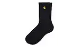 Carhartt WIP Chase Socks Black Men - Socks Carhartt WIP - Black - I029421_00F_XX-One-size - Size: One size