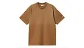 Carhartt WIP S/S Sol T-Shirt Men - T-shirts Carhartt WIP - Brown - I030108_HZ_EU-S - Size: S