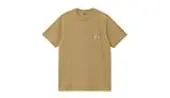 Carhartt WIP S/S Pocket T-Shirt Agate Men - T-shirts Carhartt WIP - Light Brown - I030434_1YK_XX-M - Size: M