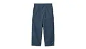 Carhartt WIP Wide Panel Pant Men - Pants Carhartt WIP - Blue - I031393_E9_02-L - Size: L