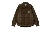 Carhartt WIP Wiles Shirt Jac Highland Men - Jackets Carhartt WIP - Green - I032212_1P6_XX-L - Size: L