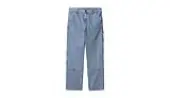 Carhartt WIP Double Knee Pant Men - Pants Carhartt WIP - Blue - I032699_01_12-30-32 - Size: 30-32