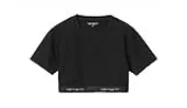 Carhartt WIP Script Crop Top W Women - T-shirts Carhartt WIP - Black - I033222_89_XX-XS - Size: XS