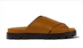 Camper Brutus Sandal Brown W Women - Sandals Camper - Brown - K201321-003-4 - Size: 4