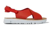 Camper Oruga Sandal Red Women - Sandals Camper - Red - K200157-049-6 - Size: 6