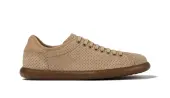 Camper Pelotas Soller Beige Nubuck/Leather Women - Shoes Camper - Brown - K201668-006-7 - Size: 7