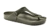 Birkenstock Gizeh EVA Khaki Regular Fit Unisex - Sandals Birkenstock - Green - 1019143-2.5 - Size: 2.5