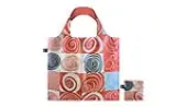 Loqi Louise Bourgeois - Spiral Grids Recycled Bag Unisex - Backpacks and Bags LOQI - Red - LB.SP-One-size - Size: One size