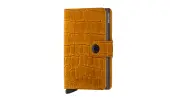 Secrid Miniwallet Cleo Ochre-Brown Unisex - Wallet Secrid - Brown - MCl-Brown-One-size - Size: One size