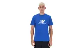 New Balance Sport Essentials Logo T-Shirt Men - T-shirts New Balance - Blue - MT41502BUL-XXL - Size: XXL