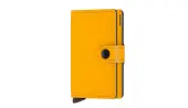 Secrid Miniwallet Yard Powder Ochre Unisex - Wallet Secrid - Yellow - MYp-Ochre-One-size - Size: One size