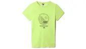 The North Face W Galahm Graphic T-shirt Women - T-shirts The North Face - Green - NF0A7R29HDD-S - Size: S