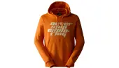The North Face U Graphic Hoodie Men - Hoodies and Sweatshirts The North Face - Orange - NF0A852ZI0M-L - Size: L