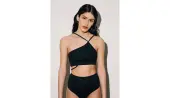 Norba Lagoon Swim Top Black  Women - Underwear Norba Clothing - Black - NRB-LB-B-M - Size: M