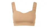Norba Ruffle Wave Bra Sand Women - Underwear Norba Clothing - Light Brown - NRB-RWB-S-M - Size: M