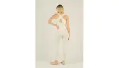 Norba V Bra Ivory Women - Underwear Norba Clothing - White - NRB-VB-3-i-L - Size: L