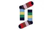 Happy Socks Dressed Multi Stripe Sock Unisex - Socks Happy Socks - Multicolor - P000241-9.5-13 - Size: 9.5-13