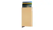 Secrid Cardprotector Gold Unisex - Wallet Secrid - Brown - C-GOLD-One-size - Size: One size
