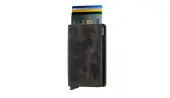 Secrid Slimwallet Vintage Black Unisex - Wallet Secrid - Black - SV-BLACK-One-size - Size: One size