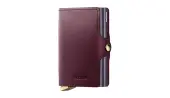Secrid Premium Twinwallet Dusk Bordeaux Unisex - Wallet Secrid - burgundy - TDu-Bordeaux-One-size - Size: One size