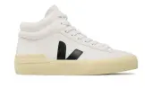 Veja MINOTAUR CHROMEFREE LEATHER WHITE BLACK BUTTER Women - Sneakers Veja - White - TR0502929A-6 - Size: 6