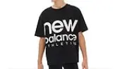 New Balance Athletics Unisex Out of Bounds Tee Unisex - T-shirts New Balance - Black - UT23505BK-XS/S - Size: XS/S