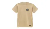 Vans Outdoor Club T-Shirt Unisex - T-shirts Vans - Light Brown - VN0000M5YUU-M - Size: M