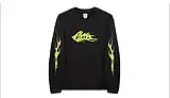 Vans X Alva Skates Crew Sweatshirt Men - Hoodies and Sweatshirts Vans - Black - VN00061GBLK-M - Size: M
