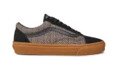 Vans Old Skool Herringbone Black/Brown Men - Sneakers Vans - Black - VN000CP5YS81-7 - Size: 7