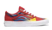 Vans Old Skool Racer Red Unisex - Sneakers Vans - Multicolor - VN0A3WKT4RQ-7 - Size: 7