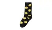 Vans Girl Gang Crew Socks Women - Socks Vans - Black - VN0A49ZDFU4-4-7 - Size: 4-7