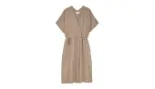 Makia Mila Kaftan Dress W Women - Dress Makia - Light Brown - W75034_126-M - Size: M
