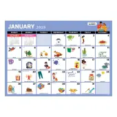 Every Day is A Holiday 2025 Desk Pad