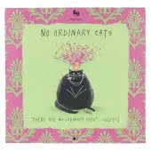 No Ordinary Cats by Leslie Moak Murray 2025 Wall Calendar