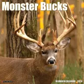 Monster Bucks 2026 Wall Calendar