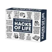 Hacks of Life 2025 Desk Calendar