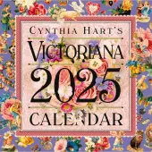 Victoriana by Cynthia Hart 2025 Wall Calendar