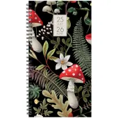 Mushrooms Academic 2026 Weekly Spiral Planner