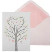 Lovebirds Wedding Greeting Card