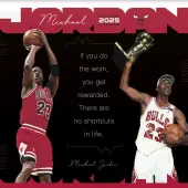Michael Jordan 2025 Wall Calendar