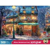 Winter Wonderland Cafe 500 Piece Puzzle