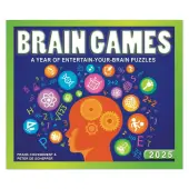 Brain Games 2025 Desk Calendar