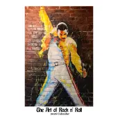 Art of Rock and Roll 2026 Wall Calendar