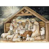 Nativity Hues by Susan Winget Classic Christmas Cards