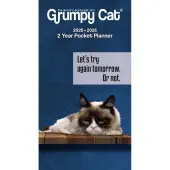 Grumpy Cat 2 Year 2025 Pocket Planner